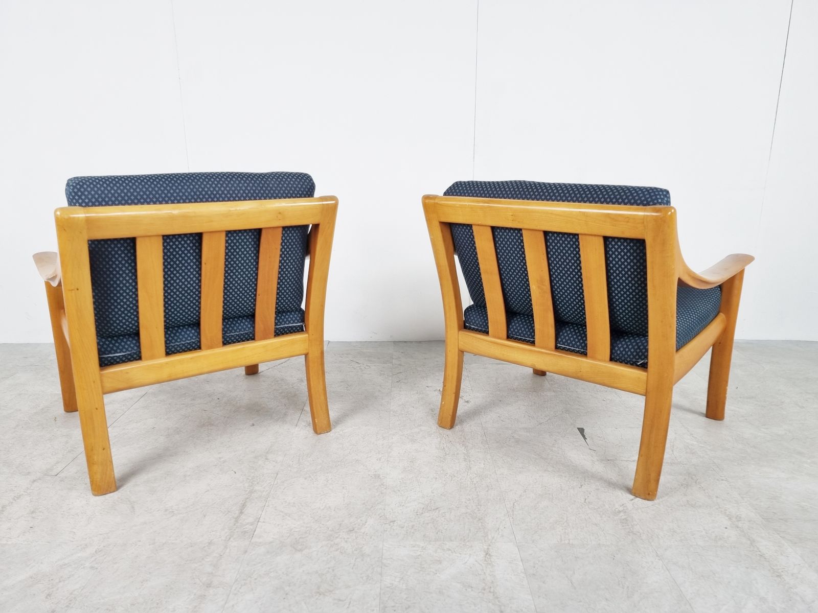 Pair Of Easy Chairs By Wilhelm Knoll, 1960s photo buy