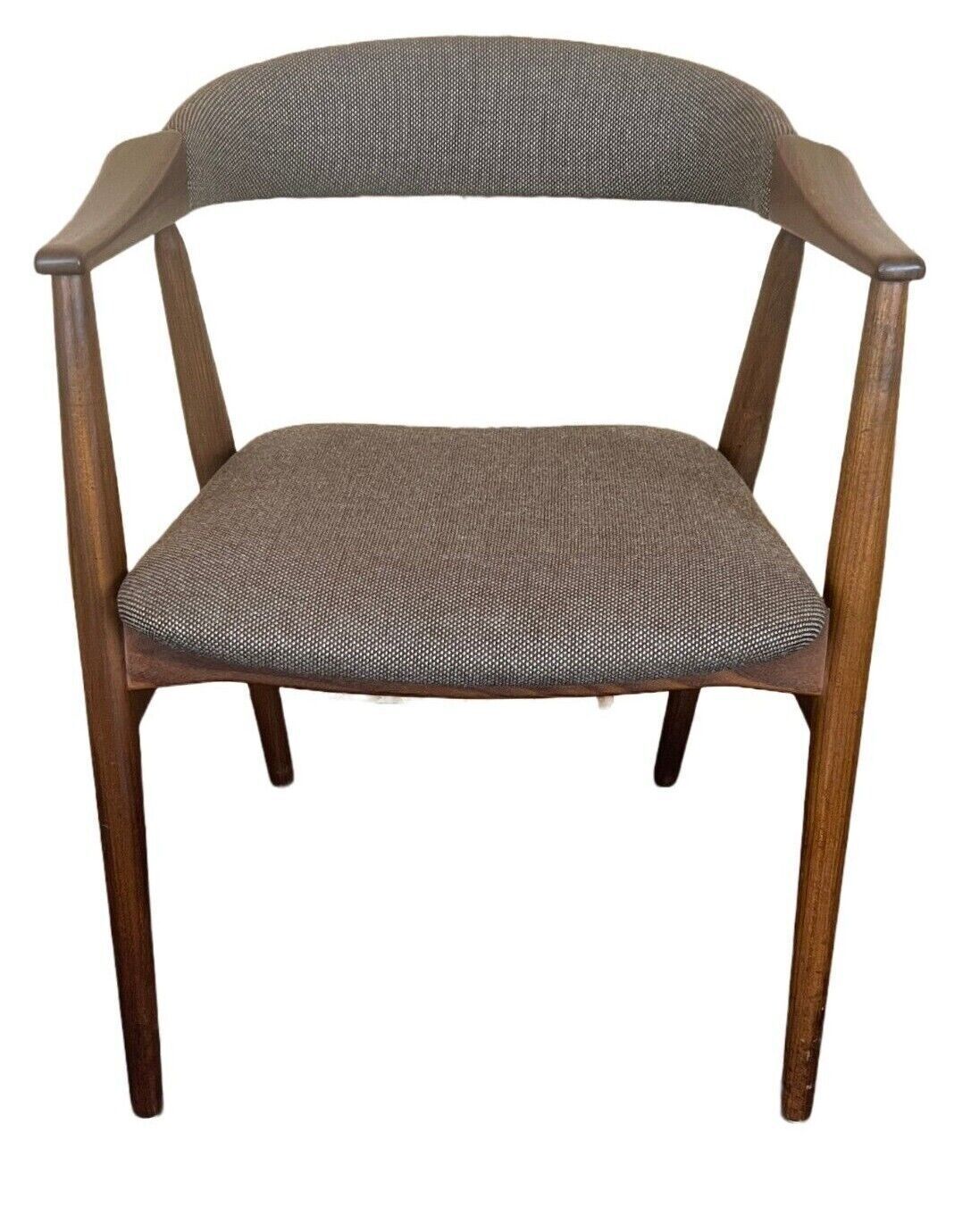 60s 70s Teak Armchair Desk Chair Th. Harlev For Farstrup 60s