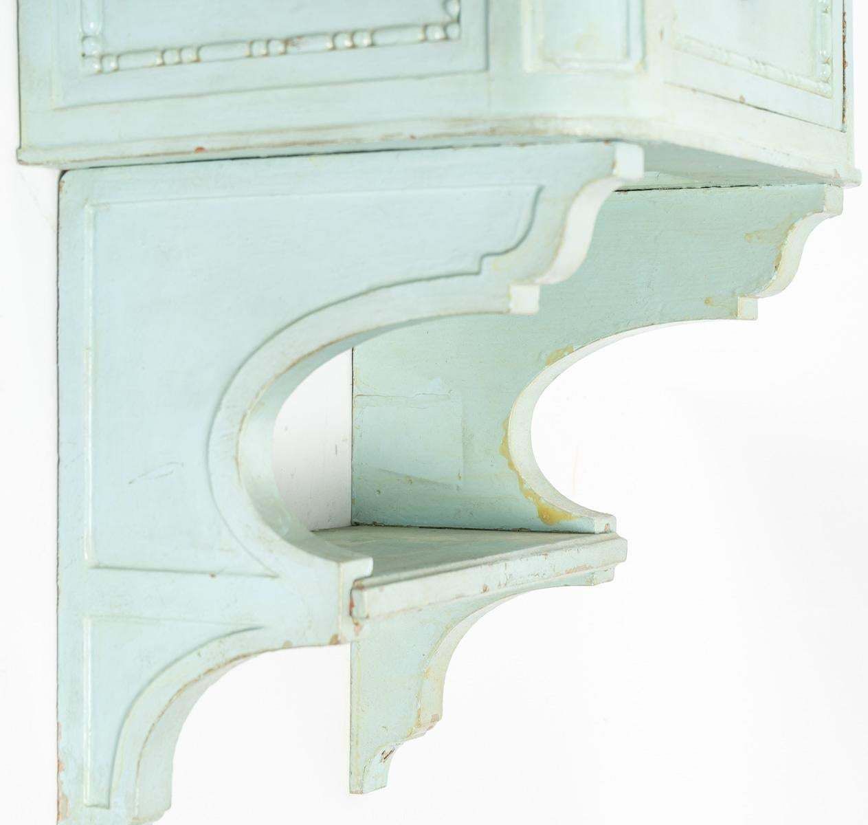 Pair Of Wall Consoles With Embroidery photo Furniture