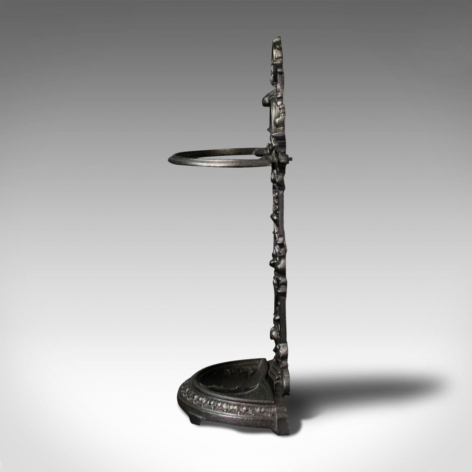 Antique Decorative Hall Stick Stand, English, After Coalbrookdale photo furniture