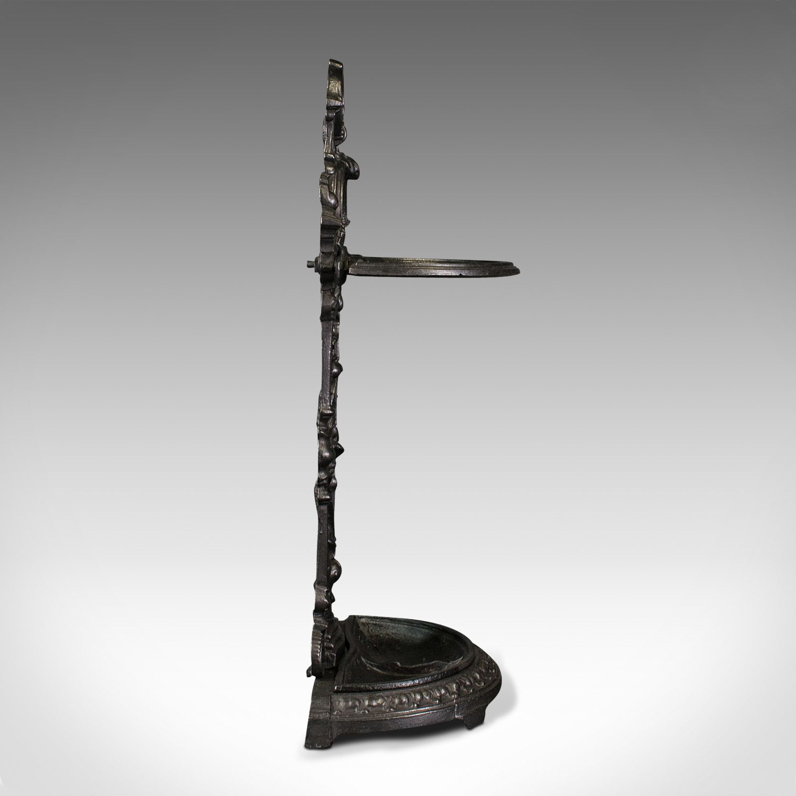 photo furniture Antique Decorative Hall Stick Stand, English, After Coalbrookdale