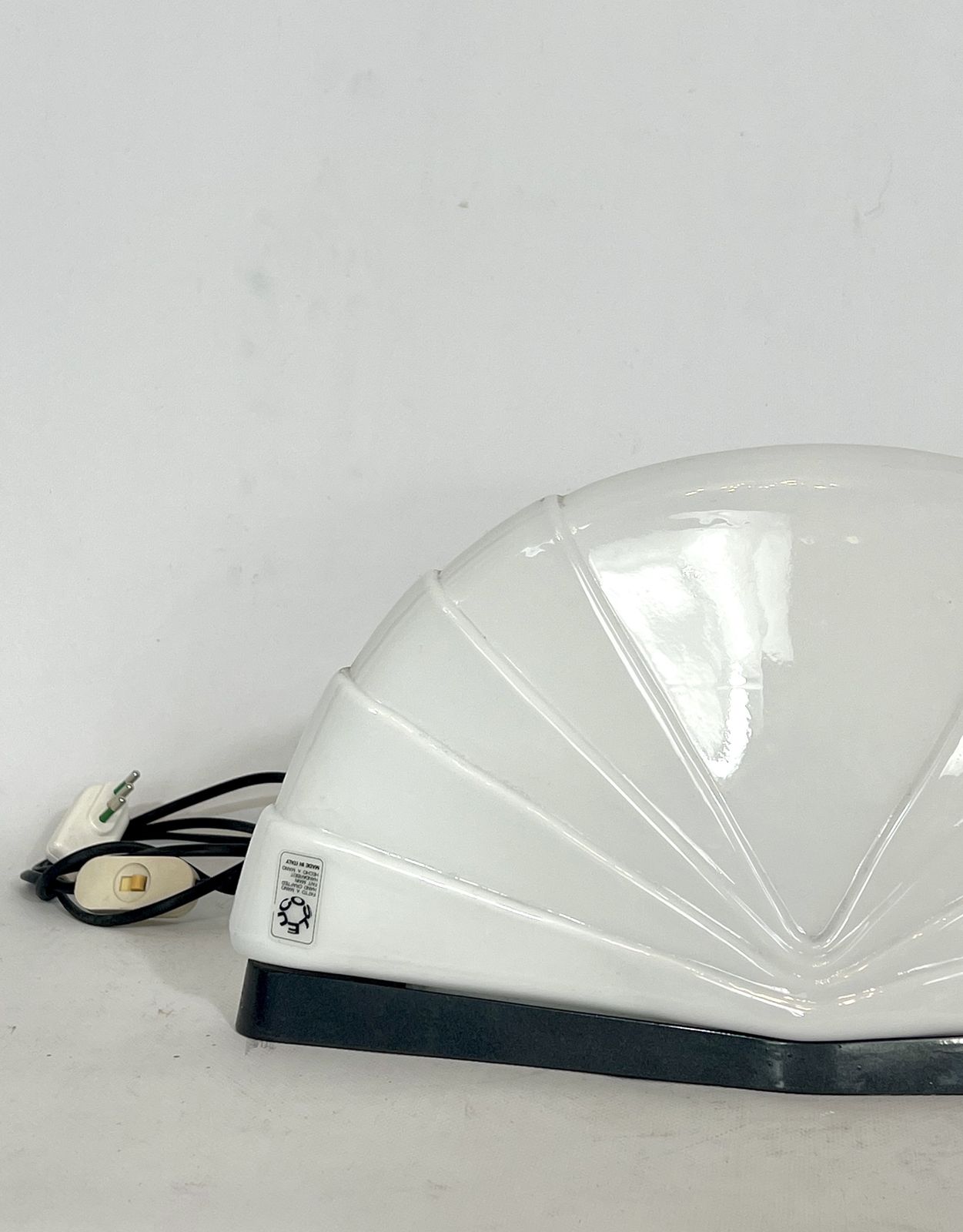 Paolo Nava For Leucos, Mid Century Modern Glass Table Lamp Model Flores photo 1346.15
