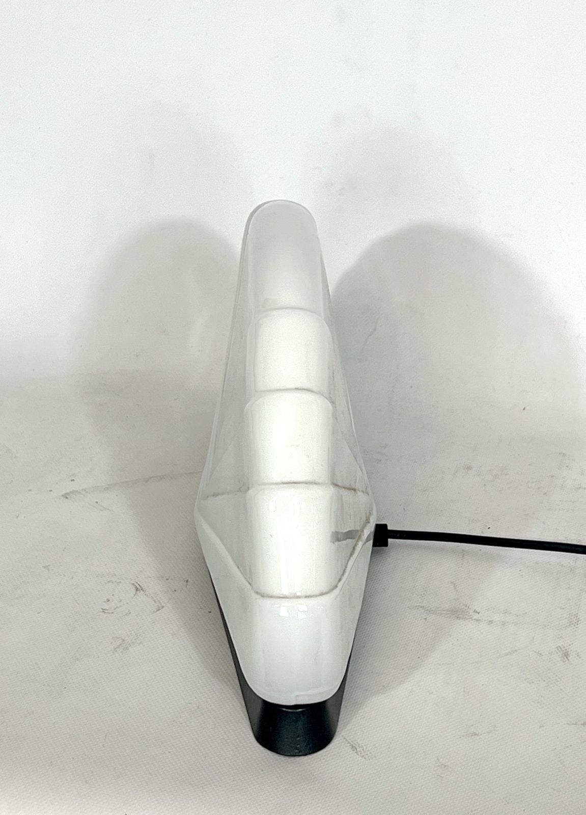Paolo Nava For Leucos, Mid Century Modern Glass Table Lamp Model Flores photo vintage