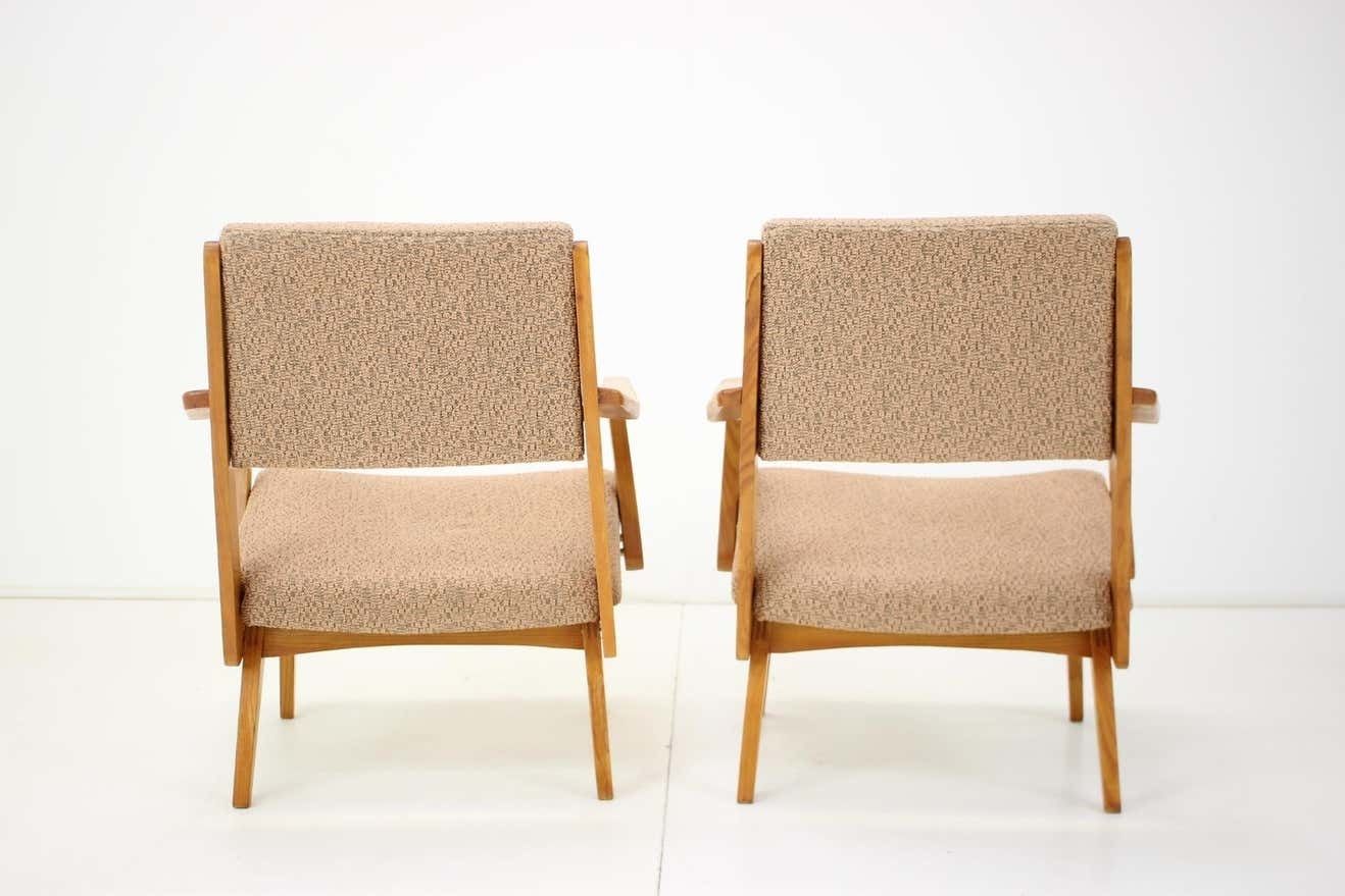 1960s Pair Of Armchairs By Krasna Jizba, Czechoslovakia photo vinterior