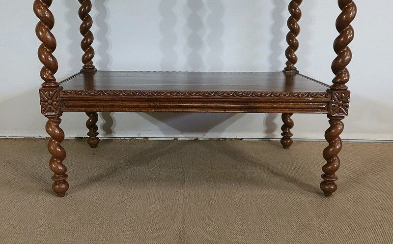 photo vinterior Important Lectern In Solid Oak, Louis XIII Style, Late 19th Century