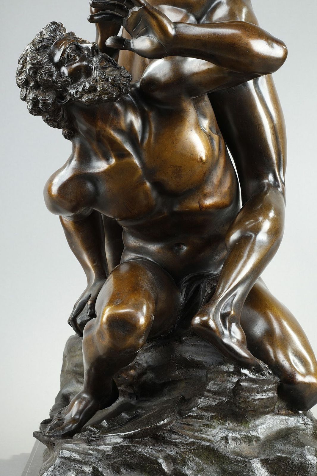 15202.0 Very Important Bronze "Abduction Of A Sabine Woman" After Jean De Bologne, 19th Century photo