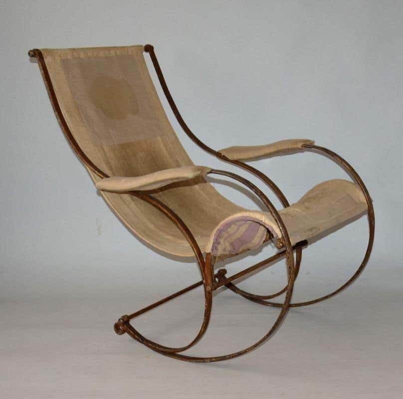 Antique Rocking Chair, Peter Cooper, R.W.Winfield Co. England Birmingham 1851 photo furniture