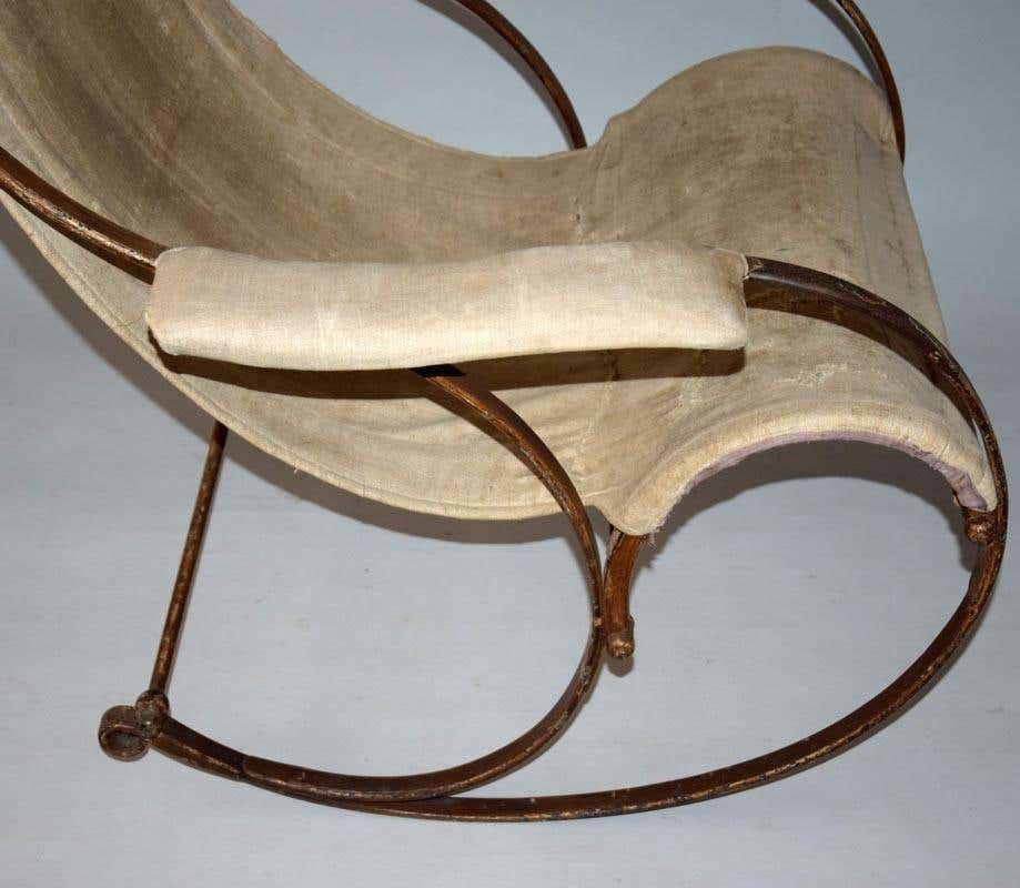 Antique Rocking Chair, Peter Cooper, R.W.Winfield Co. England Birmingham 1851 photo for sale
