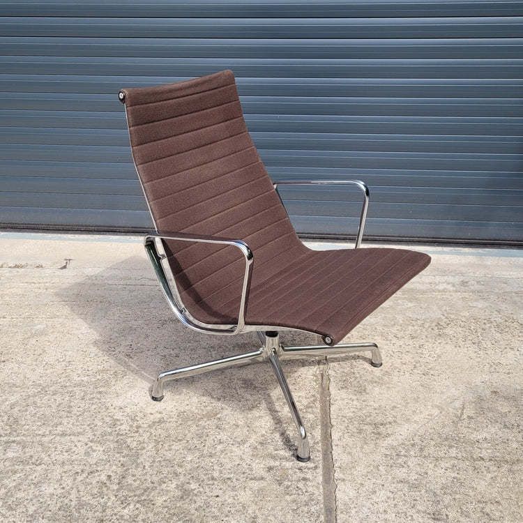 Eames Ea116 Brown Lounge Chair