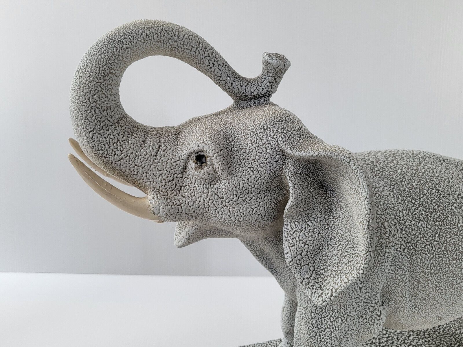 Important Vintage Elephant 1960 In Sevres Ceramic Pearl Crispee 60s 1960s photo 578.0