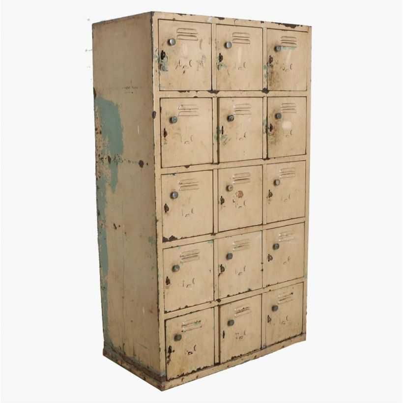 Antique Deposit Locker, 1950s