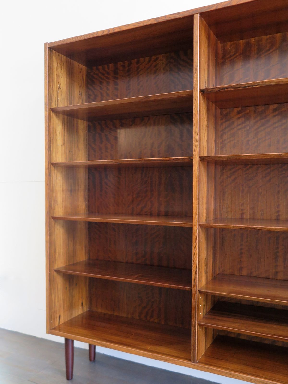 Poul Hundevad Scandinavian Rosewood Bookcase, Denmark 1960s photo vintage