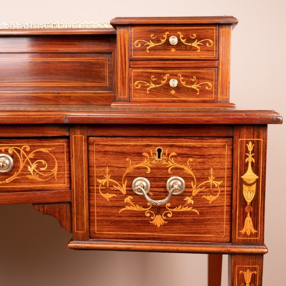 Furniture Good Quality Inlaid Rosewood Bonheur Du Jour photo