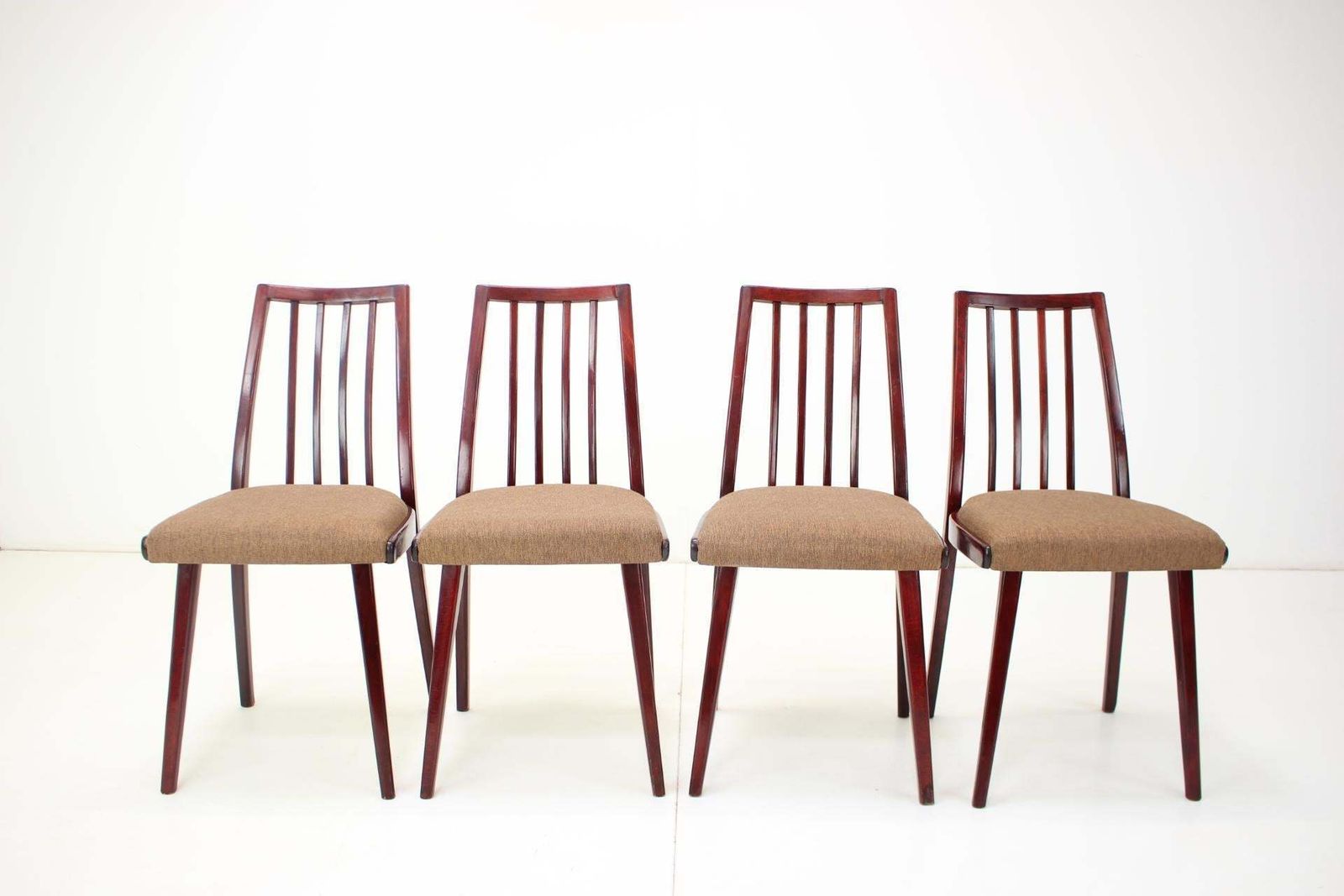 1970s Set Of Four Dining Chairs By Jitona, Czechoslovakia photo furniture