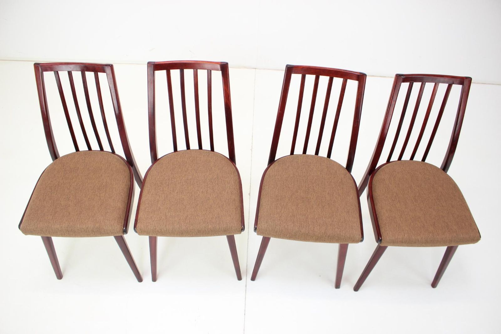1970s Set Of Four Dining Chairs By Jitona, Czechoslovakia photo for sale
