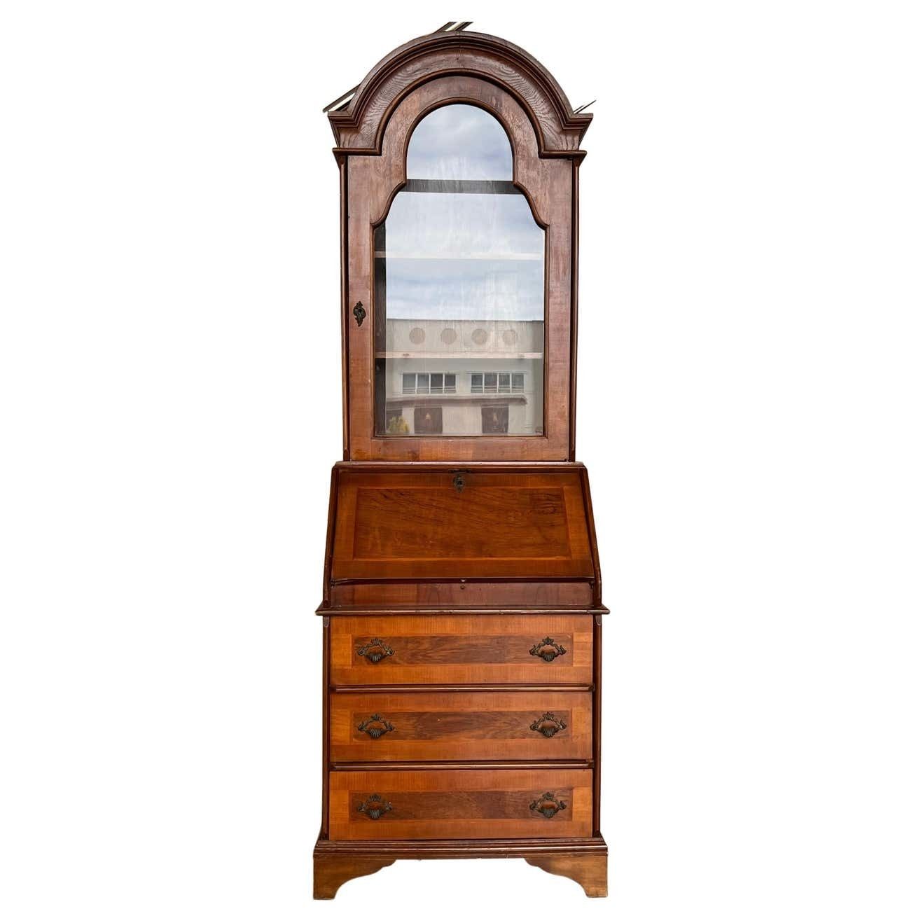 Early 19th Century George L Vitrine Secretary