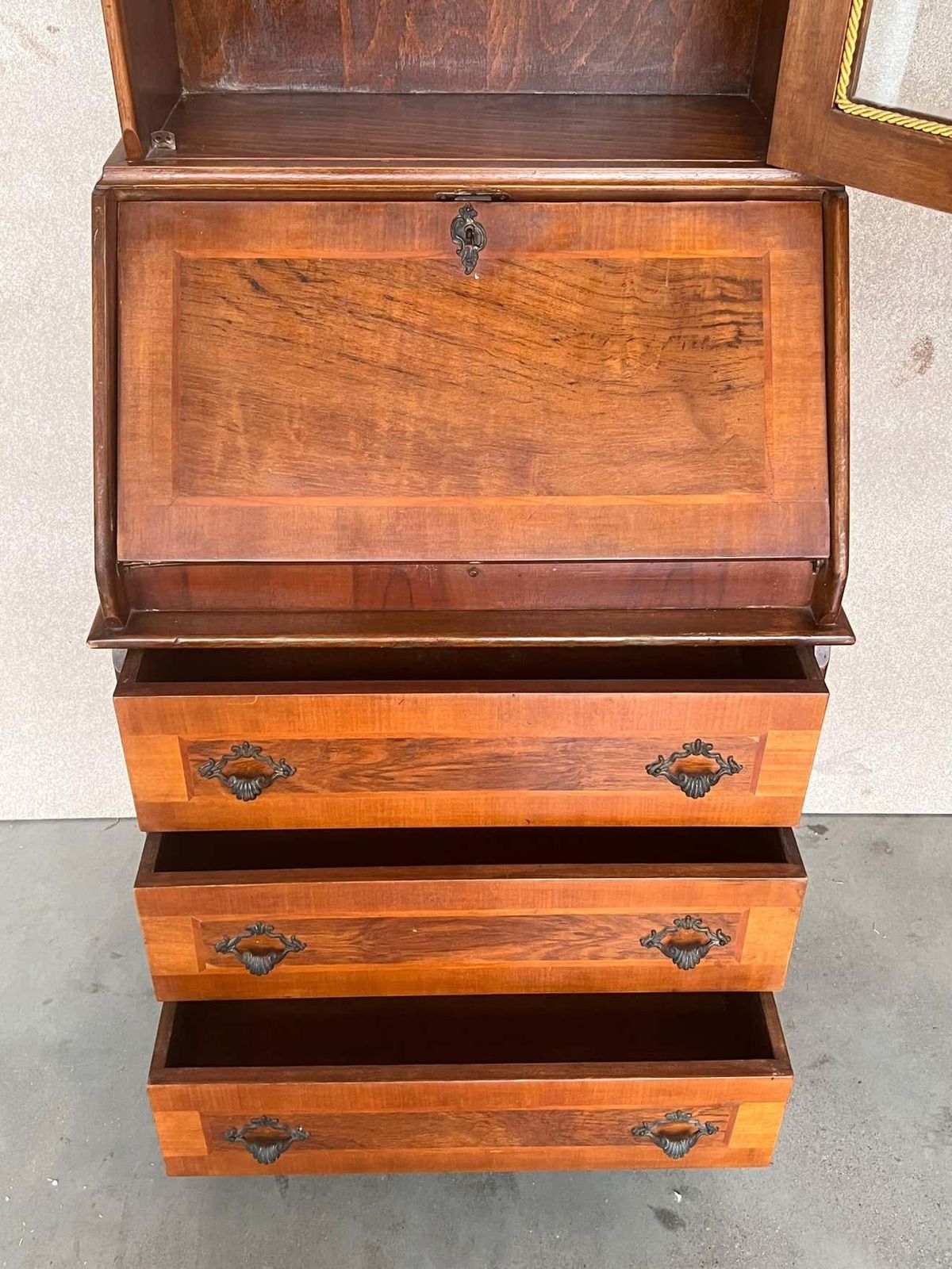 photo furniture Early 19th Century George L Vitrine Secretary