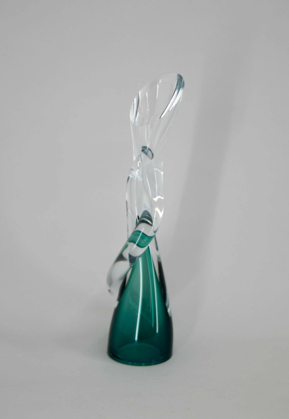 Art Glass Vase, Czechoslovakia, 1960s photo Home Decor