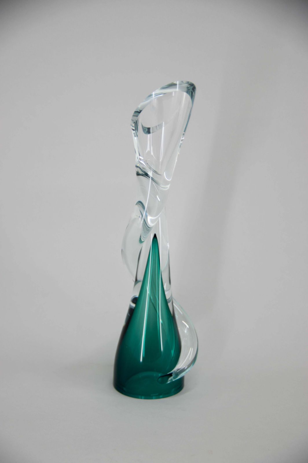 Art Glass Vase, Czechoslovakia, 1960s photo 555.0