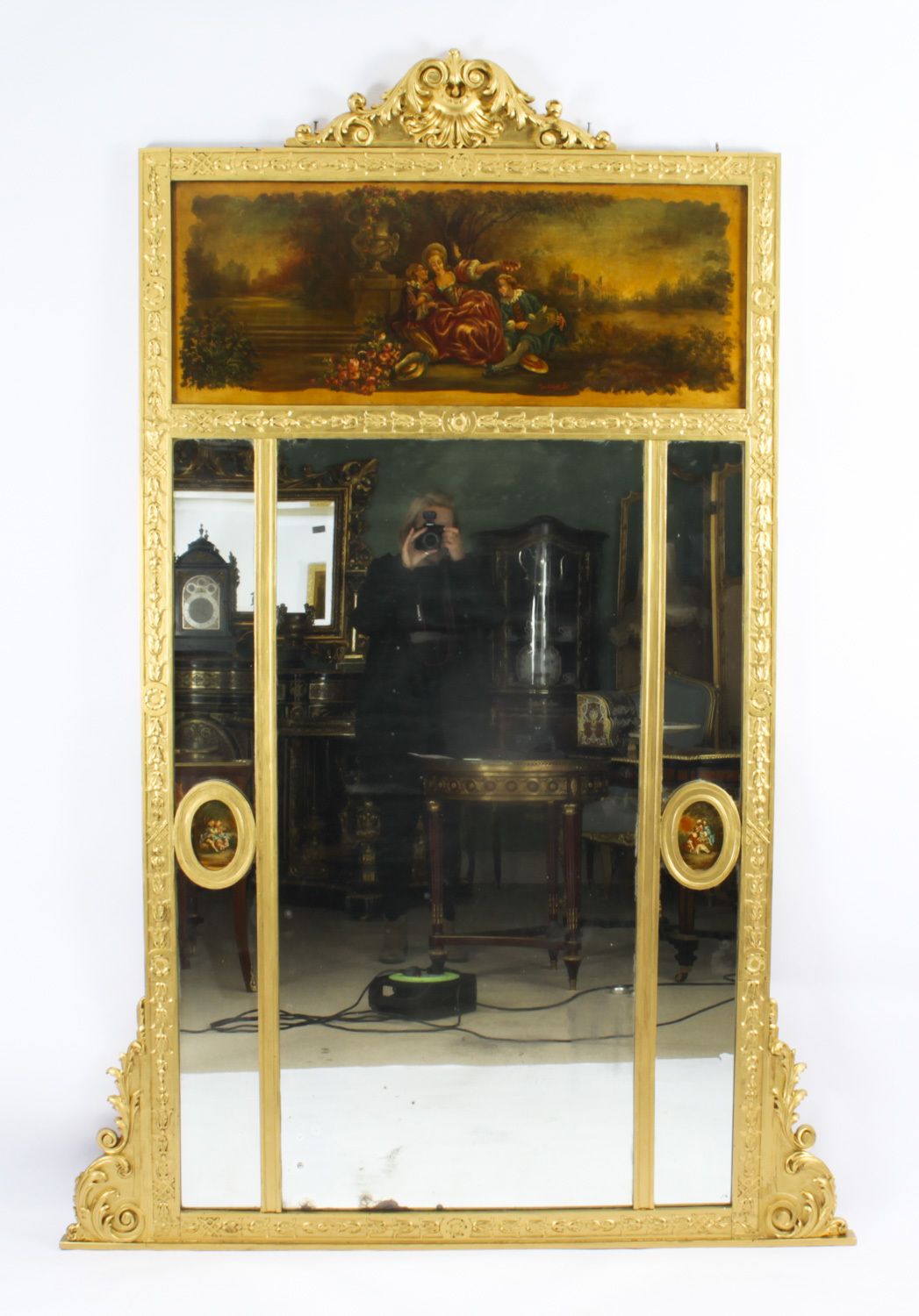 Antique French Trumeau Console Set C1820 19th C photo buy