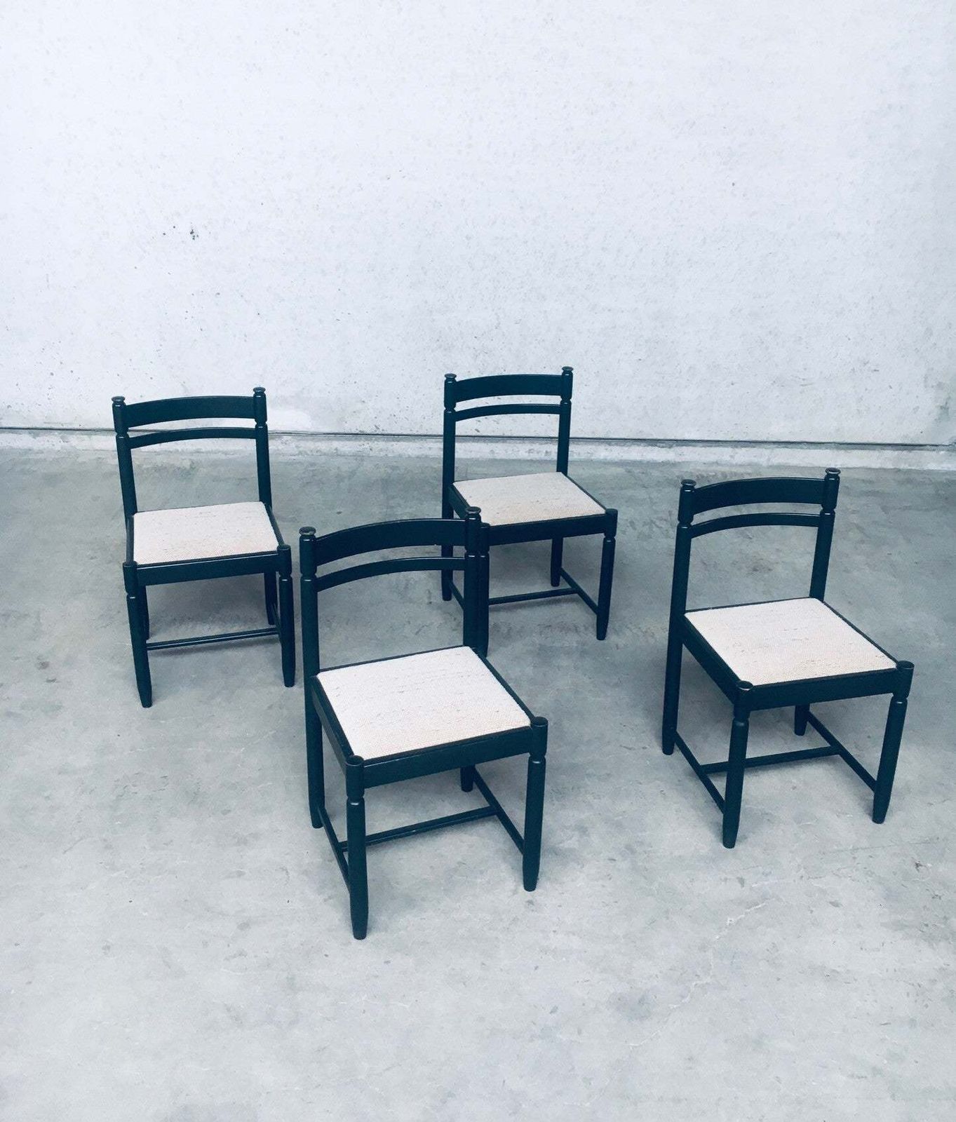 Set Eetstoelen – Italiaans Design, Ca. Jaren 1960, Mid Century Modern photo buy