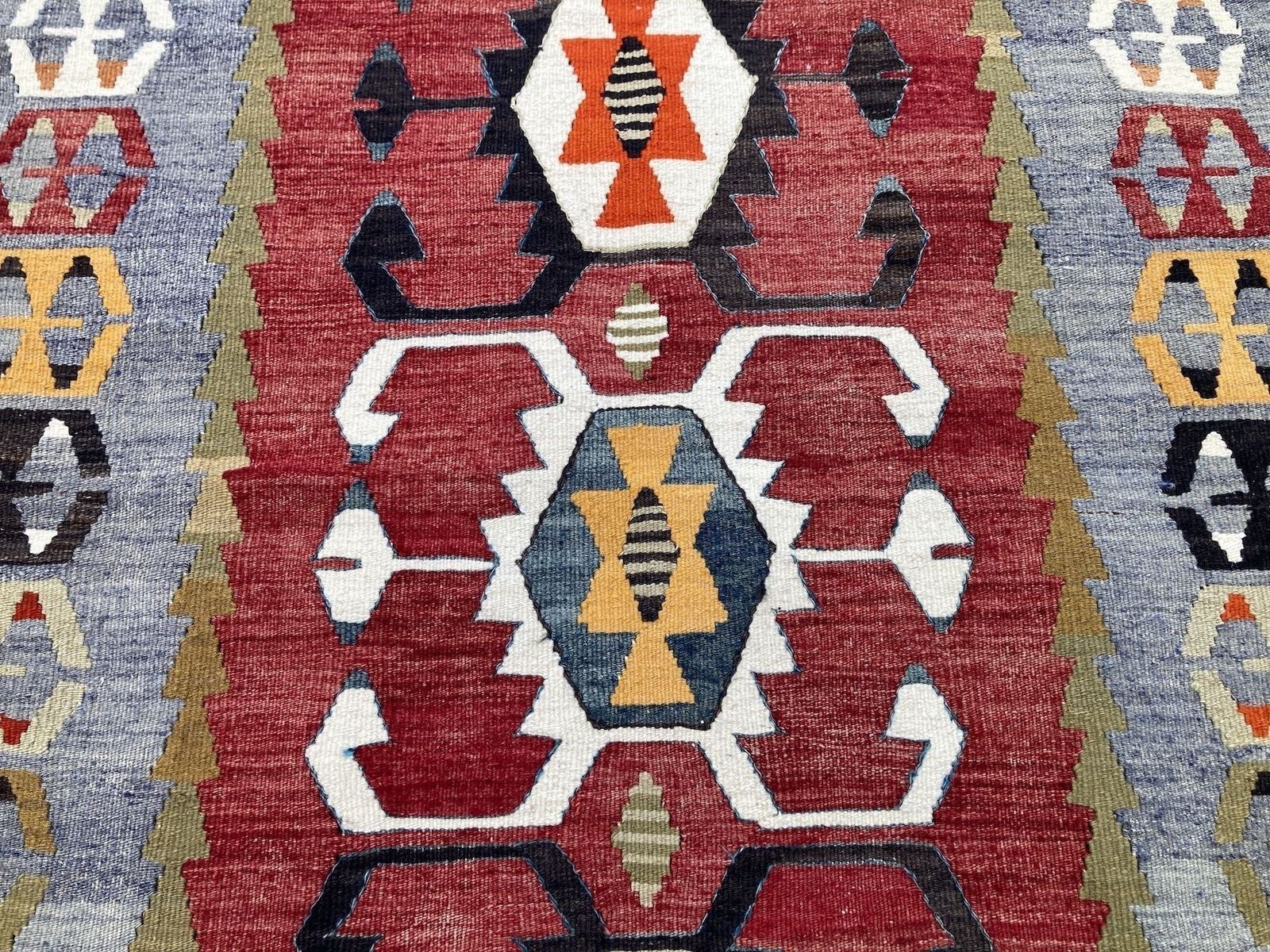 Vintage Anatolian Kilim 1.38m X 0.97m photo 320.0