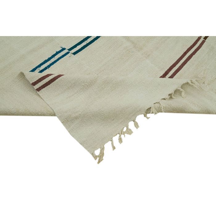 Vintage Turkish Hemp Kilim Rug 206 X 410 Cm photo vinterior