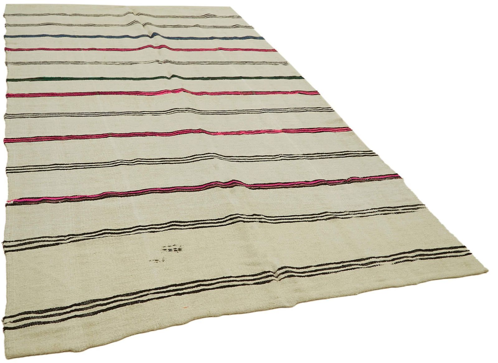 Handmade Oriental Hemp Kilim Rug 195 X 340 Cm photo furniture