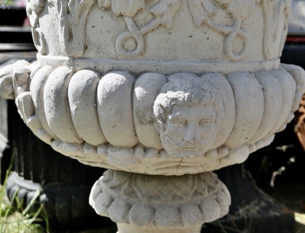 Very Large Classical Tudor Rose Garden Planter photo for sale
