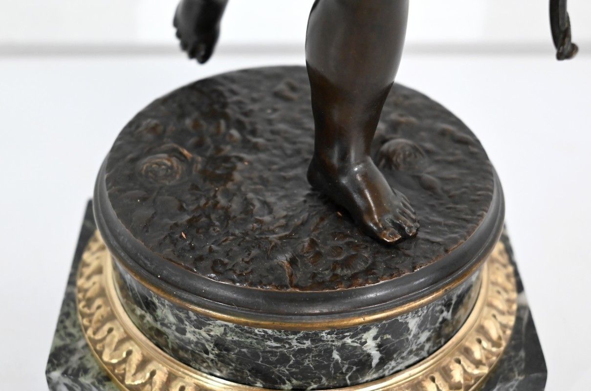 photo for sale Bronze “Cupid”, After L S. Boizot – Late 19th Century
