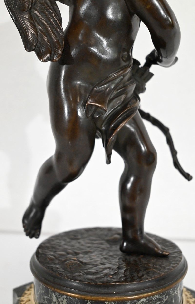 photo buy Bronze “Cupid”, After L S. Boizot – Late 19th Century