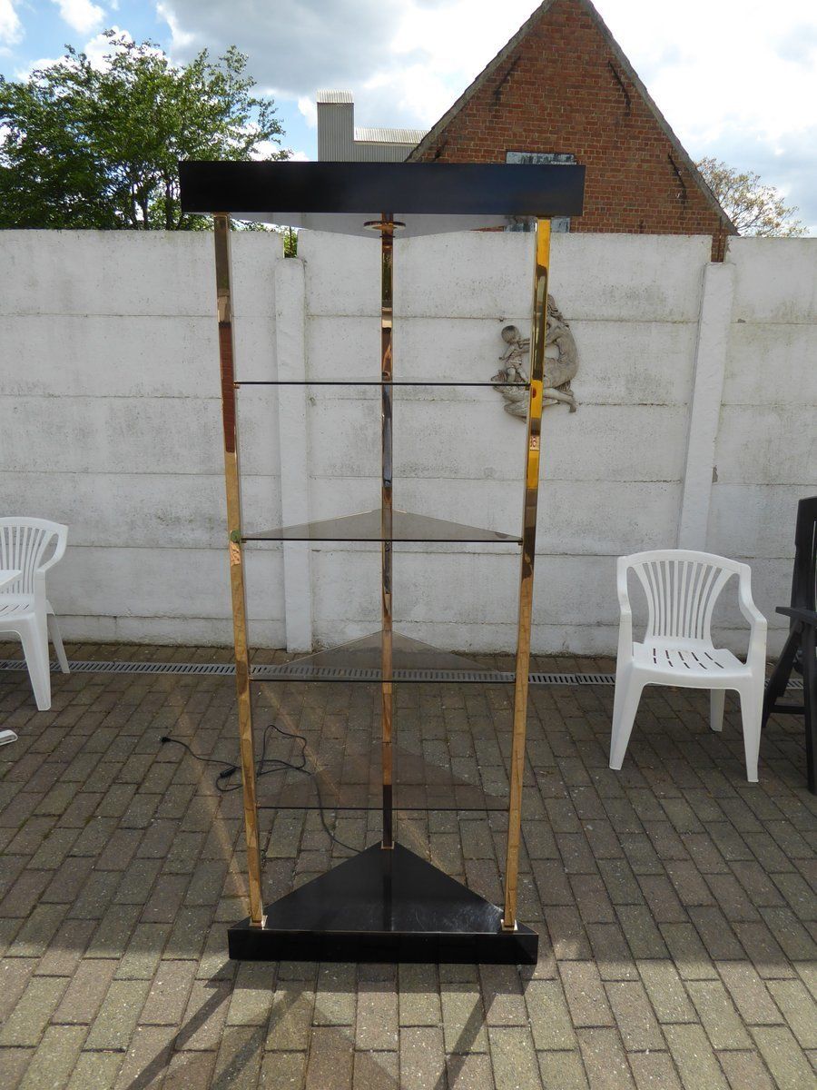 Hollywood Regency Display Shelf From Belgo Chrom photo furniture