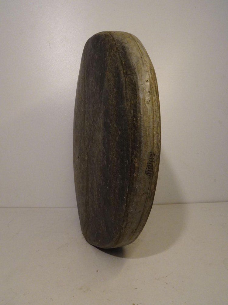 Large Brutalist Stone Pillow Vase In The Style Of Pia Manu photo 1205.28