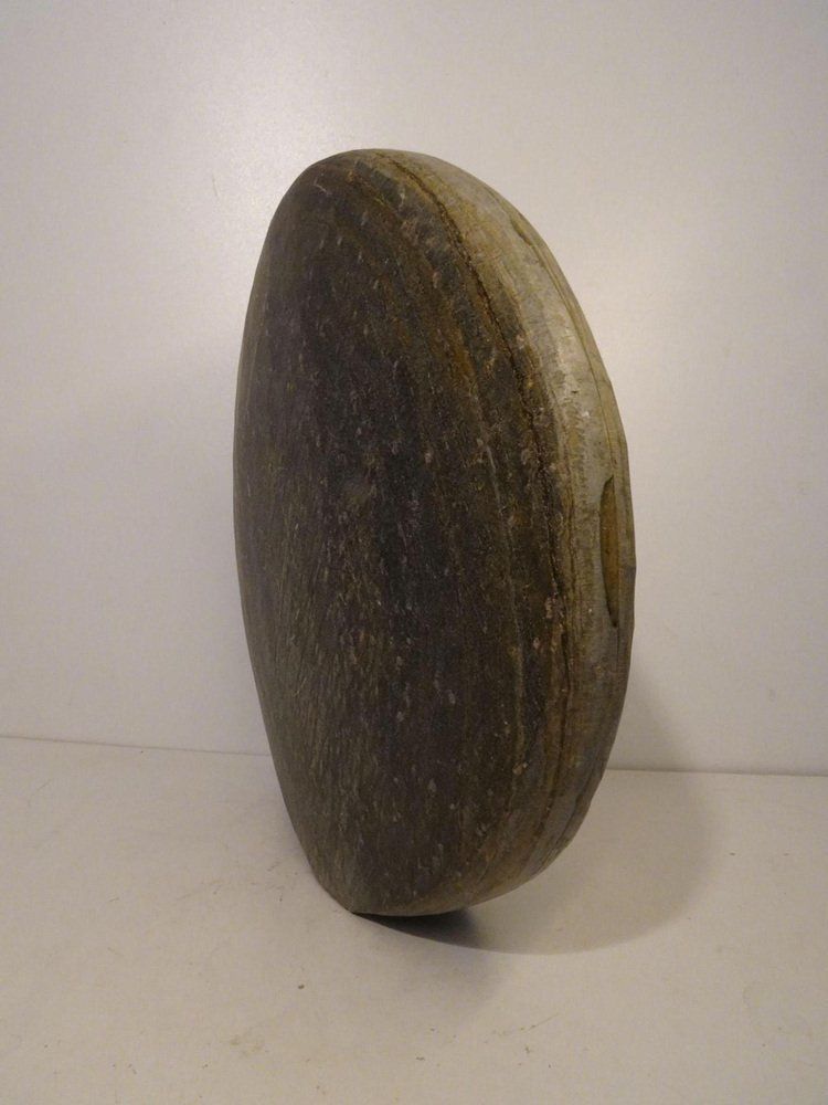 Large Brutalist Stone Pillow Vase In The Style Of Pia Manu photo vinterior