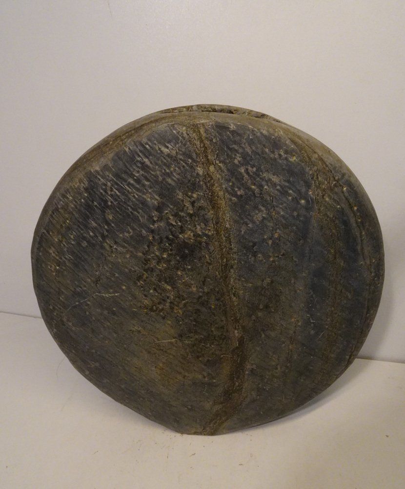 photo buy Large Brutalist Stone Pillow Vase In The Style Of Pia Manu