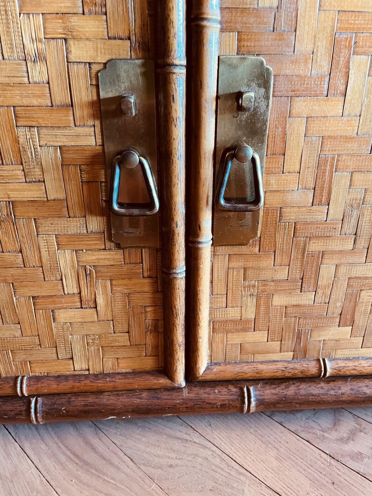 American Palm Wood Cabinet By Dixie Furniture photo vinterior
