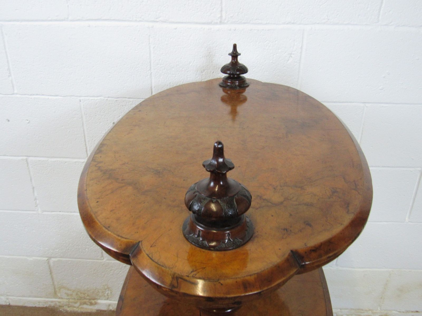 Walnut Wotnot \ Etegere, 1800s photo vintage