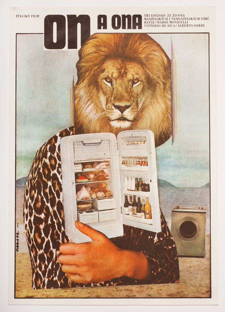 Movie Poster, Man And Wife, Karel Vaca, 1972