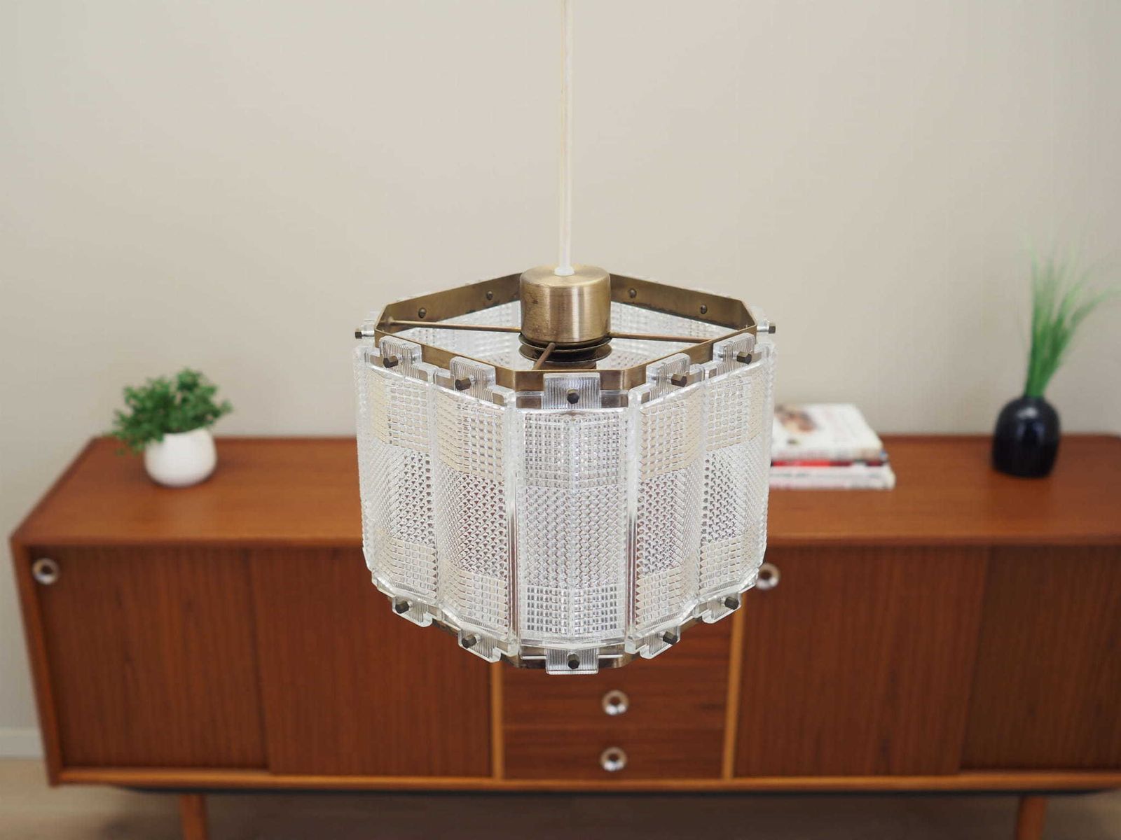 Hanglamp, Deens design, jaren 1970, productie: Denemarken photo 579.0
