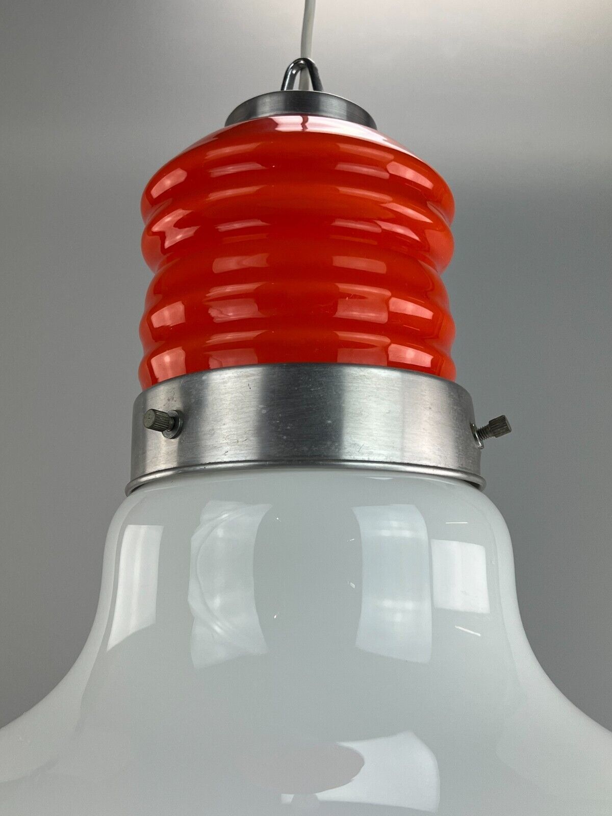 Jahre Lampe Leuchte Mazzega Murano Glas Deckenlampe Italy Space Age photo furniture