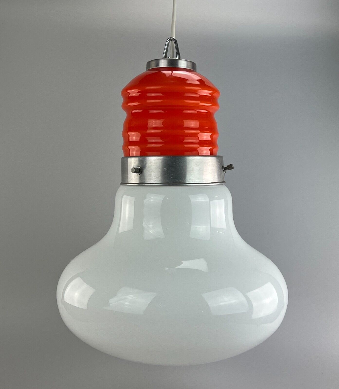 Jahre Lampe Leuchte Mazzega Murano Glas Deckenlampe Italy Space Age photo 672.0