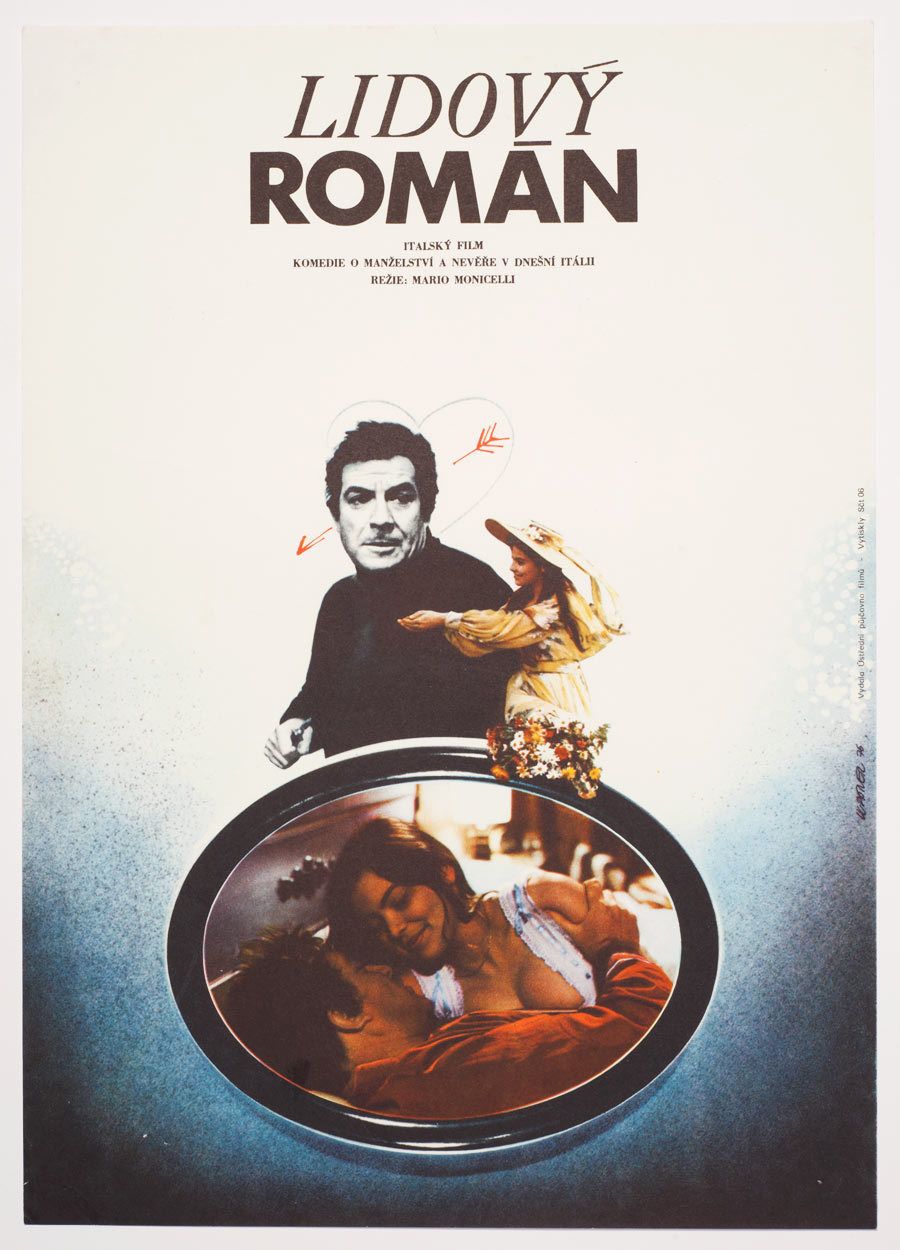 Original Film Poster, Come Home And Meet My Wife, Mirek Wagner, 1976, Genuine Czech Vintage Print