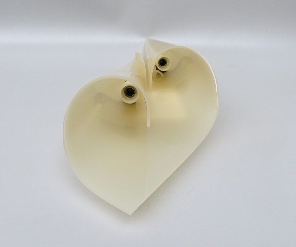 photo vintage Xxl Acrylic Glass Wall Lights By Hanns Hoffmann Lederer For Hl Leuchten, 1960s, Set Of 2