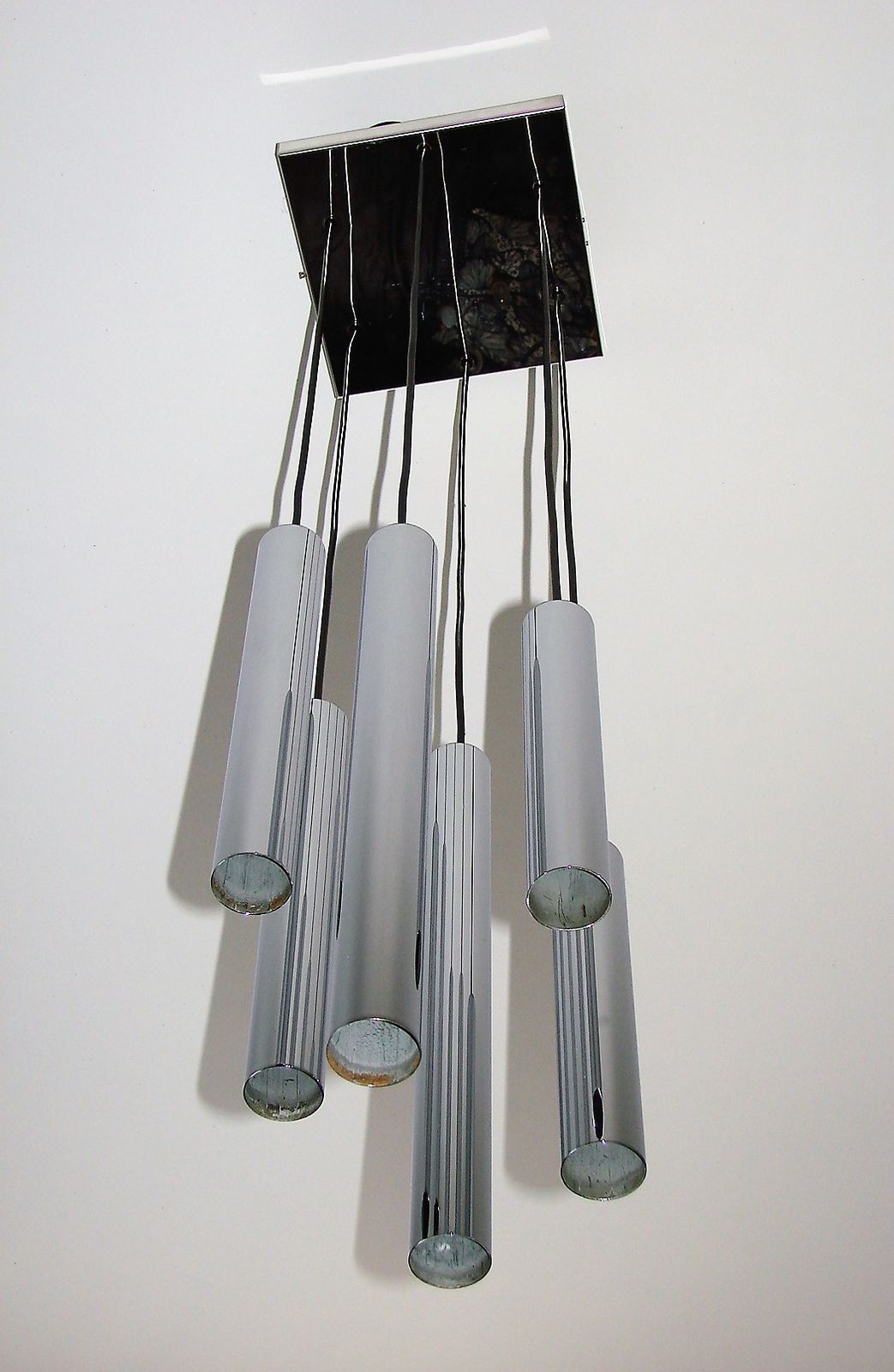 Lighting Cascade Pendant Lamp, 1970s, Vintage photo