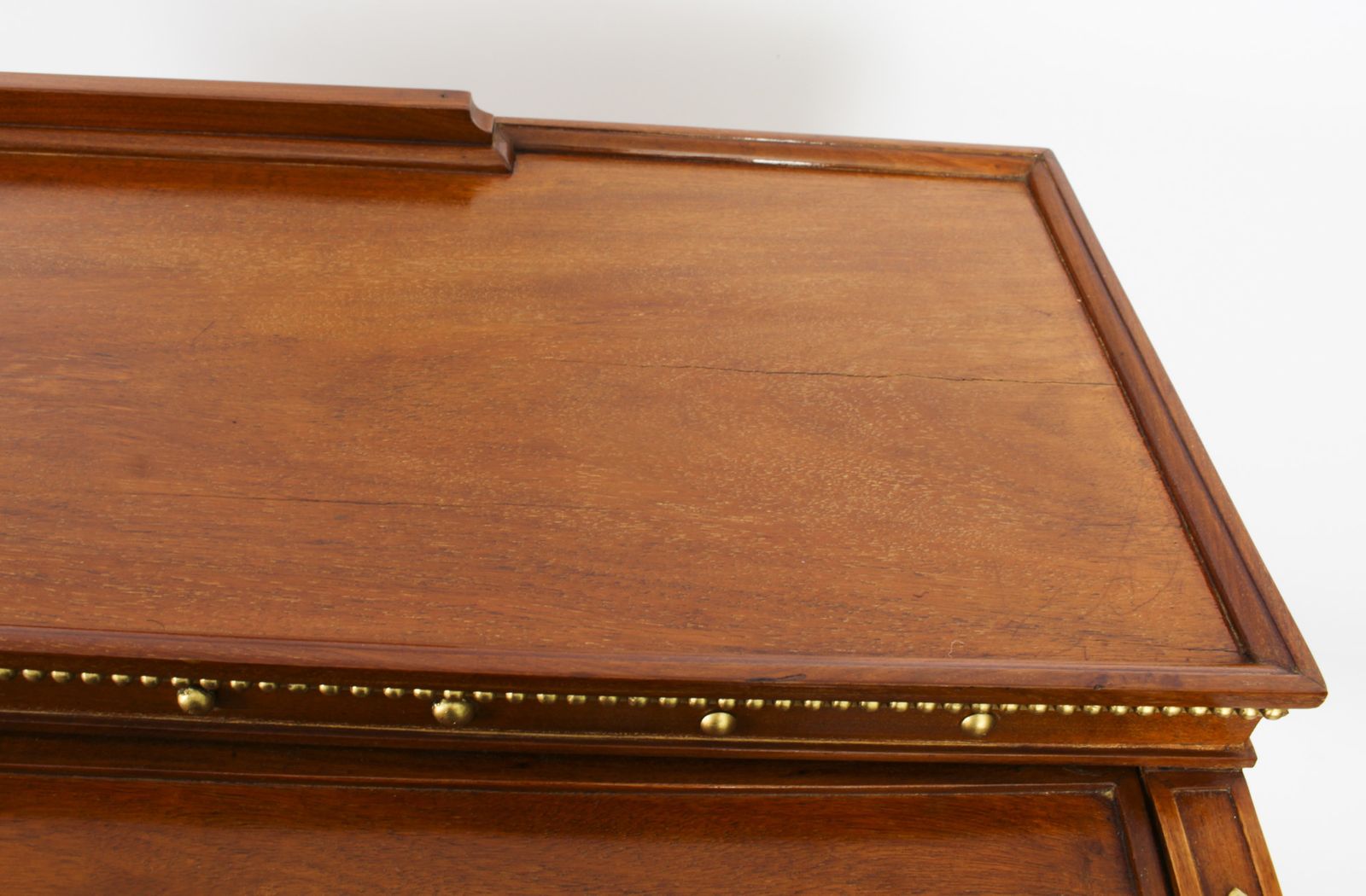 photo for sale Antique French Empire Revival Cylinder Bureau  C1880  19th C
