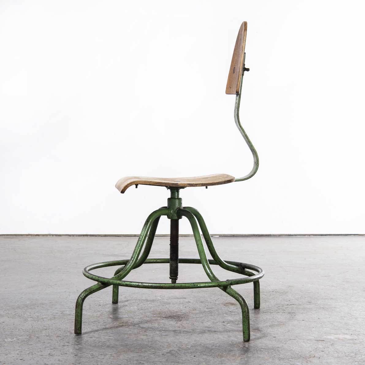 photo for sale 1950’s Industrial Czech Swivel Chair
