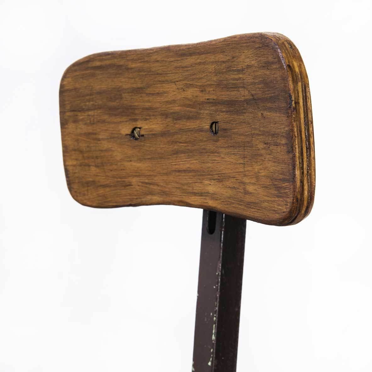 1950’s Industrial Czech Swivel Chair photo furniture
