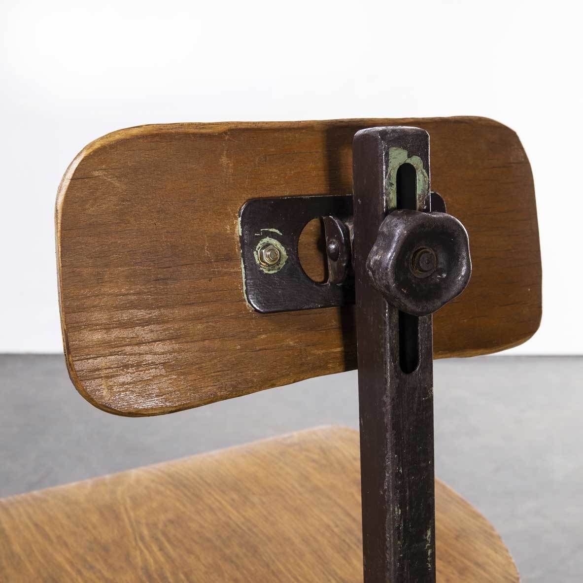 photo furniture 1950’s Industrial Czech Swivel Chair