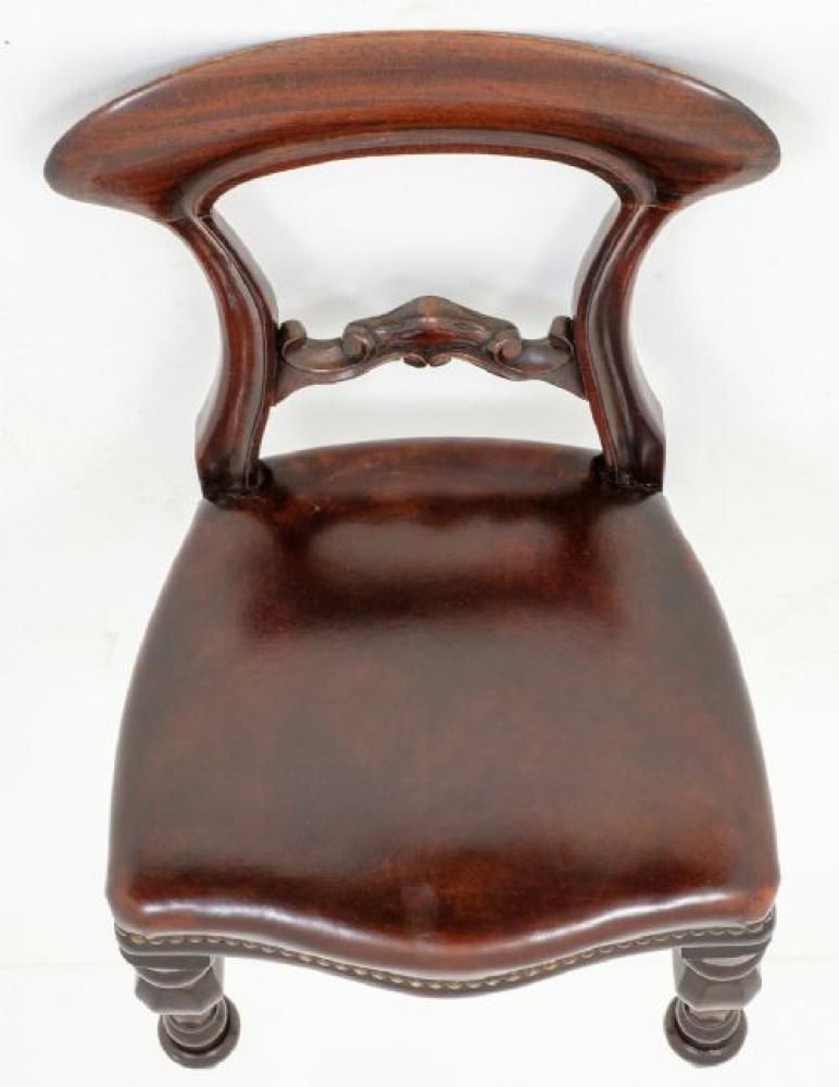 Victorian Mahogany Childs Chair   Childrens Furniture photo for sale