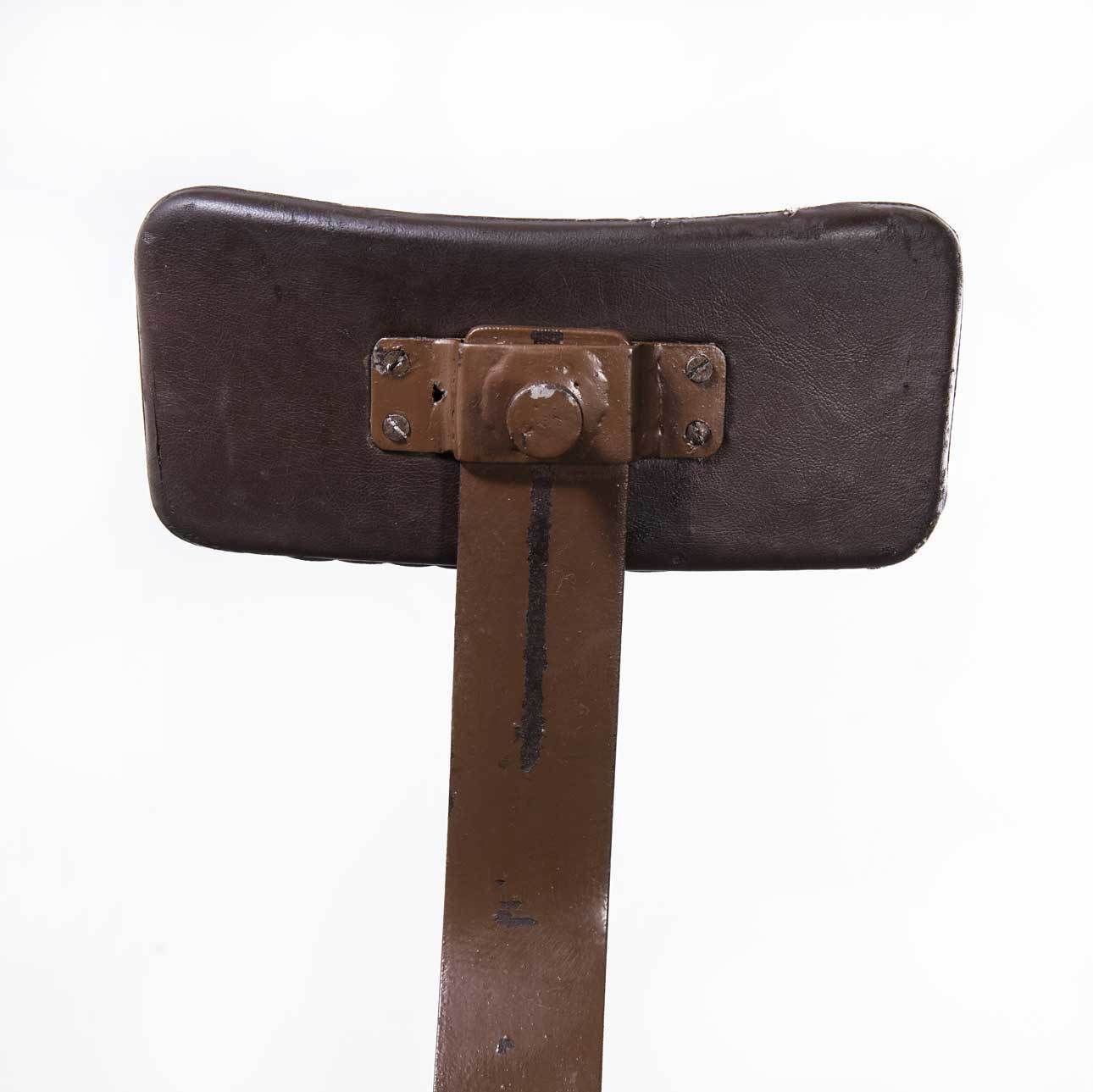 1950’s Industrial Czech Swivel Chair photo vinterior